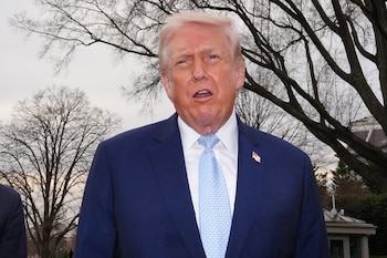 En un mensaje, Trump amenazó