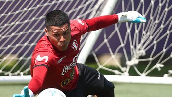 Ángelo Campos and the goal