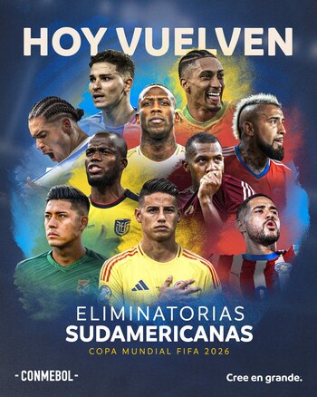 Hoy regresan las Eliminatorias Sudamericanas
