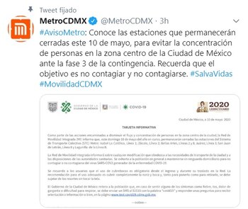 Las estaciones permanecen cerradas desde