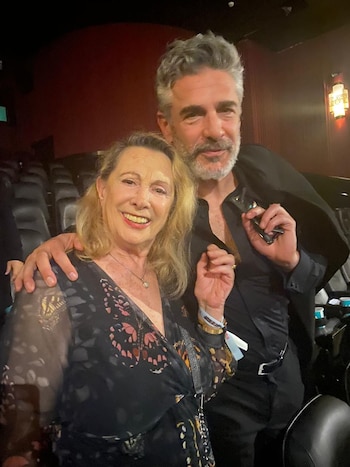 Roxana y su hijo Leonardo,