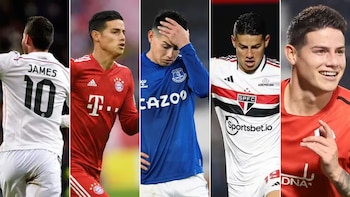 James Rodríguez pasó un difícil