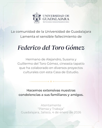 La Universidad de Guadalajara envió