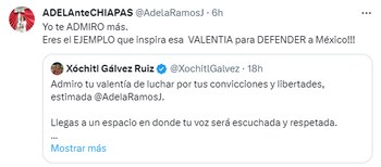 Adela Ramos responde a Xóchitl