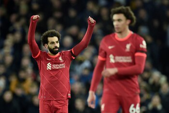 El jugador del Liverpool, Mohamed