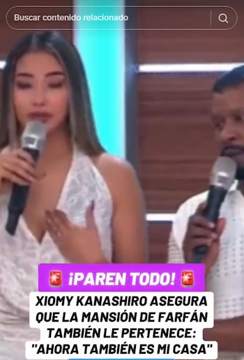 Xiomy Kanashiro reafirma su vínculo con Jefferson Farfán y genera polémica con inesperada declaración. Captura: América Hoy.