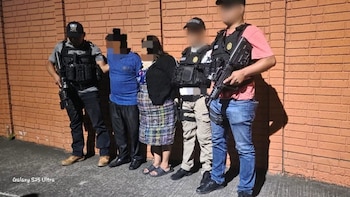 El comando antisecuestros en Guatemala captura a dos acusados de fingir un secuestro para exigir unos$10,499 dólares