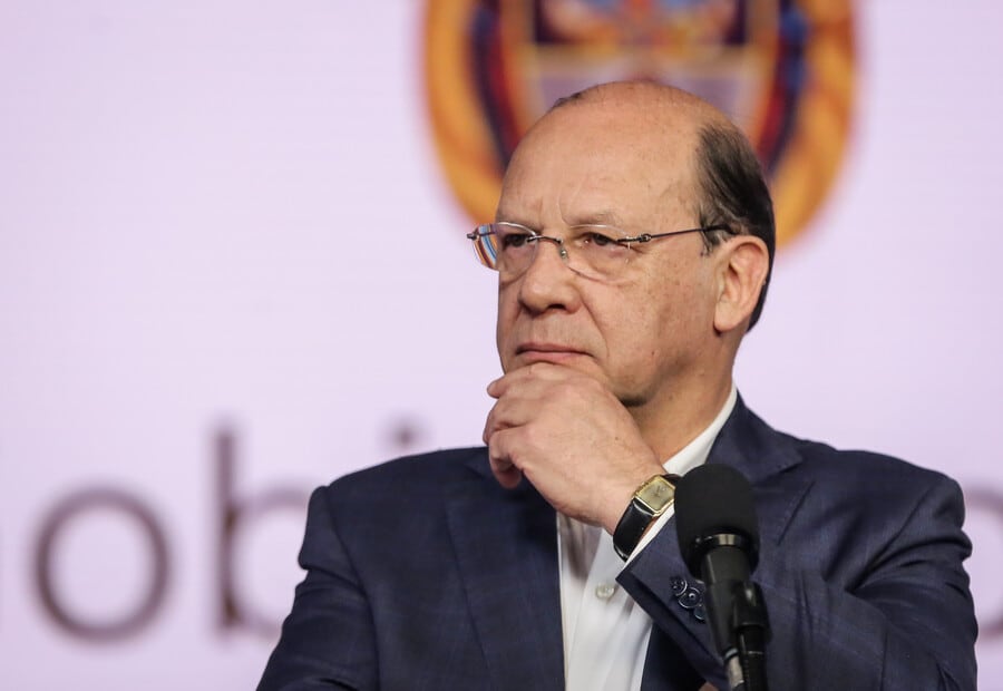 Germán Ávila, ministro de Hacienda, dice que la tasa de interés debe tener una reducción considerable - crédito Catalina Olaya/Colprensa