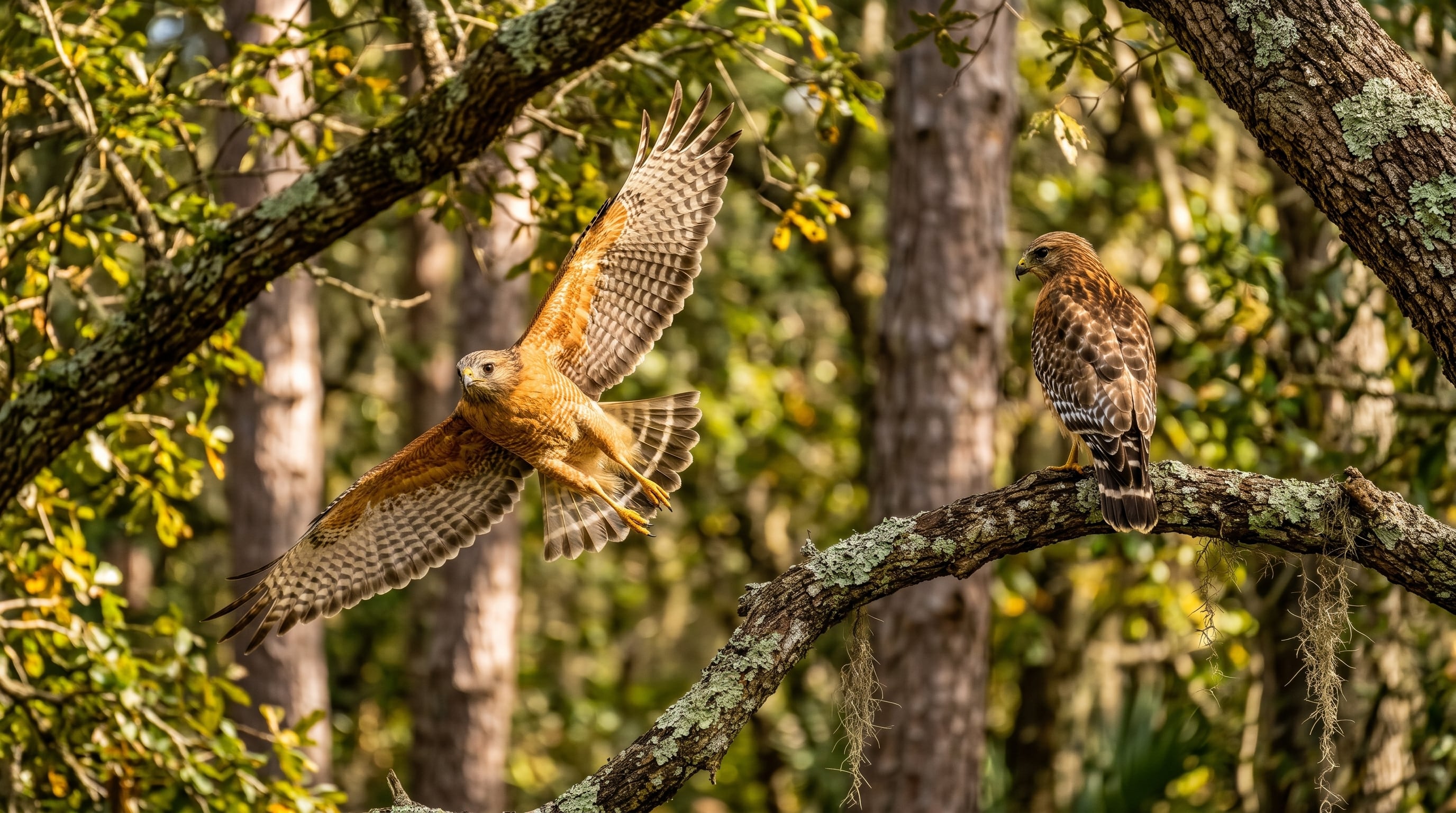 Los halcones de hombros rojos producen una mayor proporción de crías hembras en los territorios con alta disponibilidad de presas (Imagen Ilustrativa Infobae)
