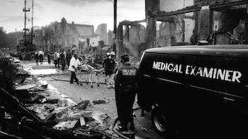 Bomba en MOVE Filadelfia