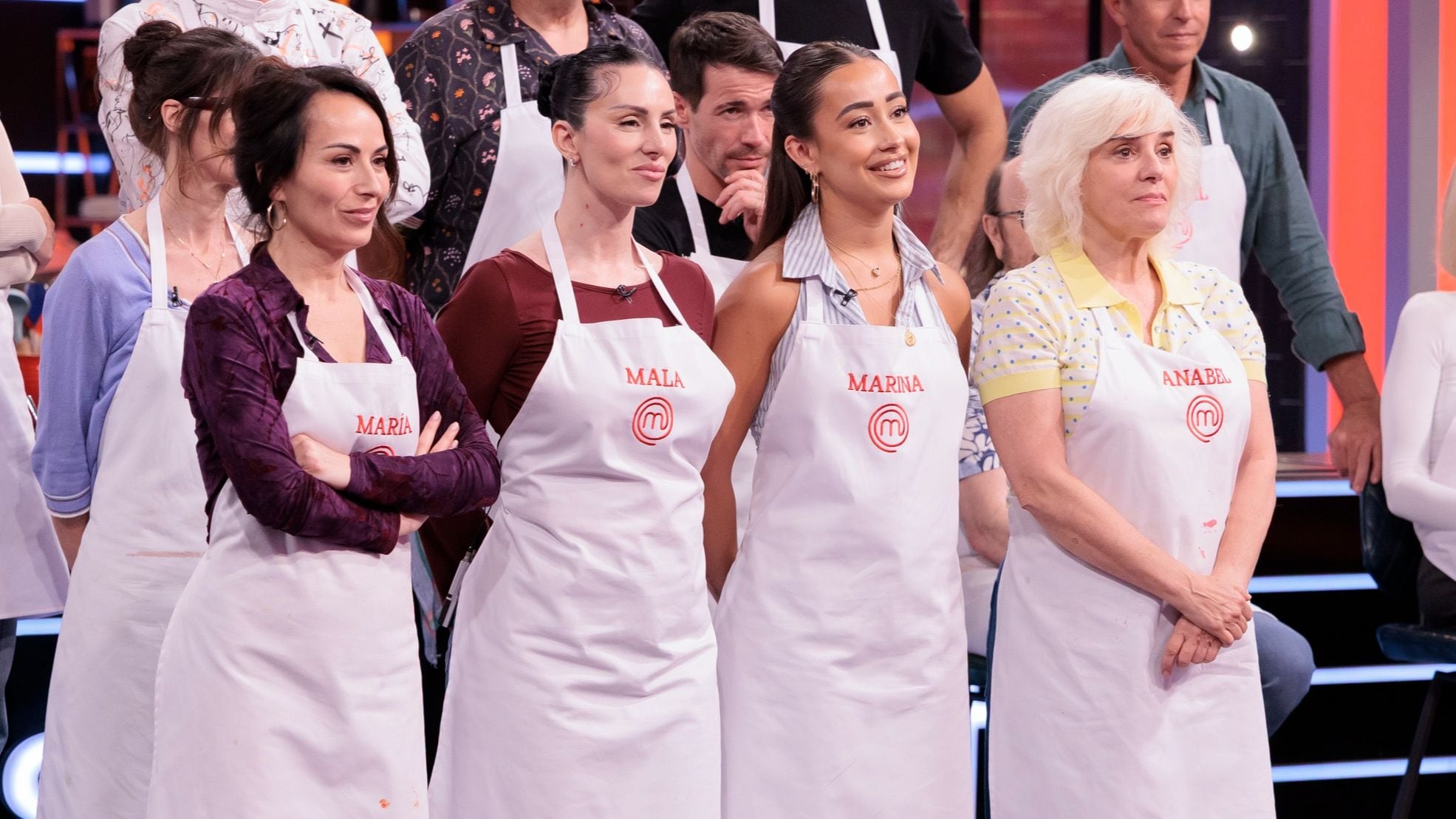 Los concursantes de 'MasterChef Celebrity Legends' (RTVE).