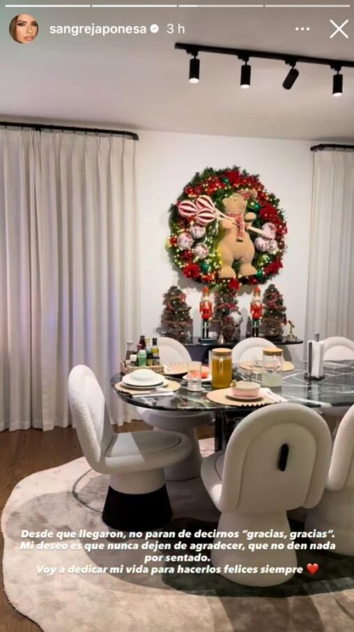 Las decoraciones navideñas destacaron a lo largo del lugar