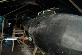 En la operación donde cayó Don Boli, fue incautado un sumergible con capacidad para transportar hasta seis toneladas de alcaloides (Foto: CGFM)