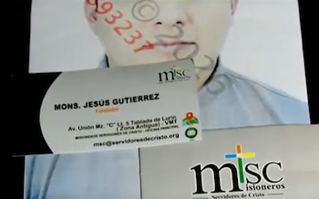 La PNP también remarcó que la organización religiosa con la que Jesús Gabriel Gutiérrez Gutiérrez se presenta no tiene vínculo con la Santa Sede ni con la estructura de la Iglesia Católica. (Foto: Panorama)