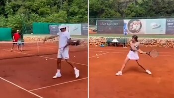 Roger Federer disfrutó de un