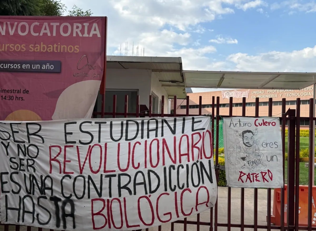 Los paristas expresaron sus inconformidades con las autoridades del IPN.
Crédito: MVS Noticias