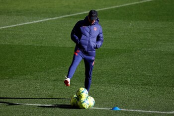 El entrenador argentino del Atlético