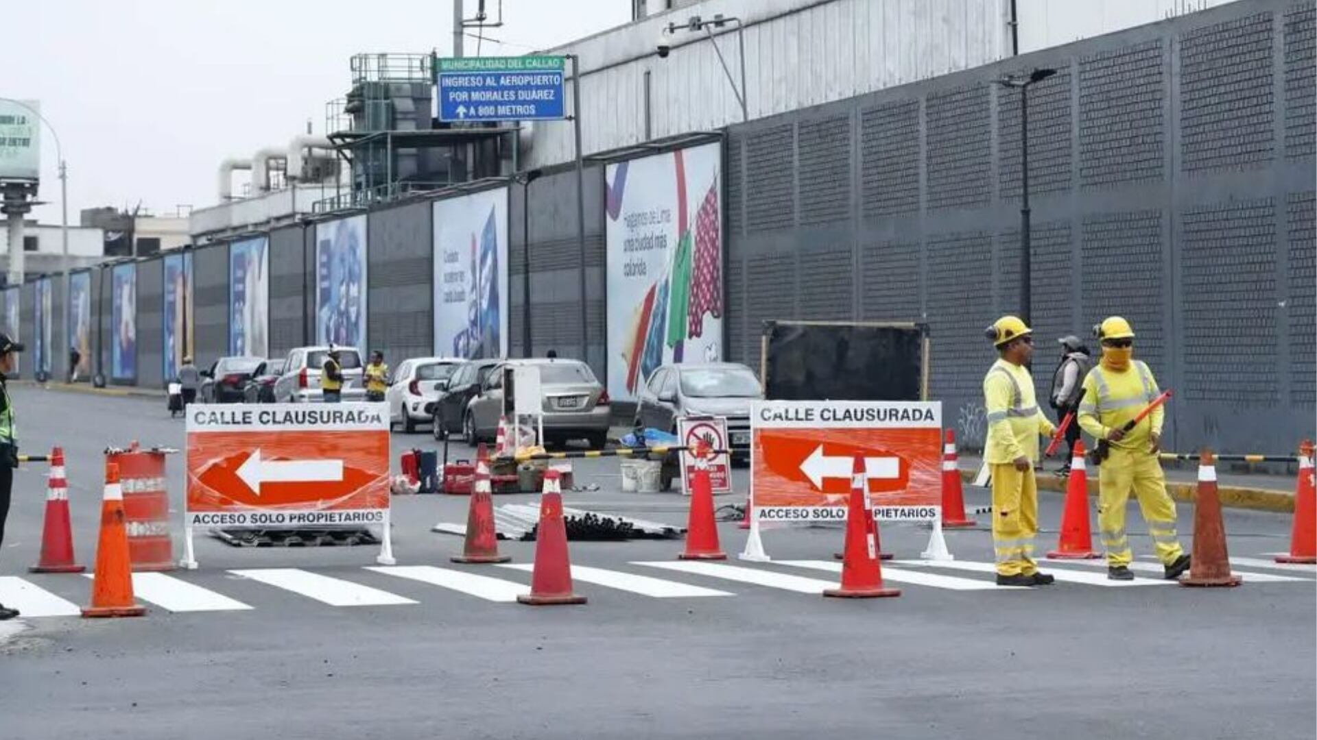 Desvíos en Ventanilla y San Miguel por obras de la Línea 4 en la Av. Faucett