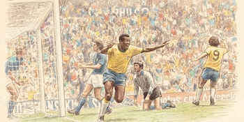 Brasil venció a Italia 4-1 en la final del Mundial México 1970, con un histórico gol colectivo de Carlos Alberto que simbolizó el 'Jogo Bonito' (Imagen Ilustrativa Infobae)