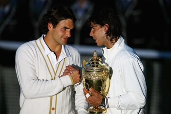 Federer y Nadal en Wimbledon