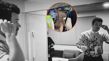 Harry Styles en el aeropuerto de la CDMX: así se despidió de sus fans mexicanos