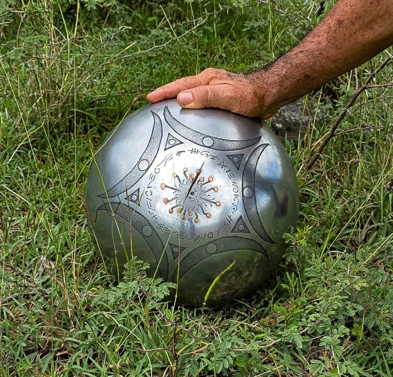 Esfera de Buga - crédito @OvniChile1 / X