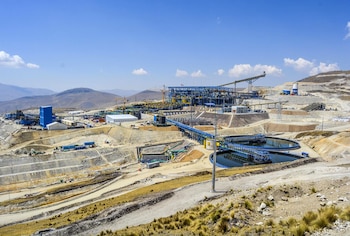 La minera MMG Las Bambas