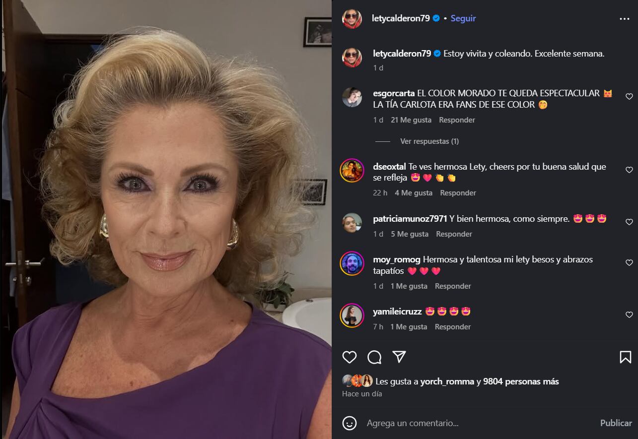 Leticia Calderón revela si procederá legalmente contra quien difundió el rumor de su muerte en TikTok - Infobae