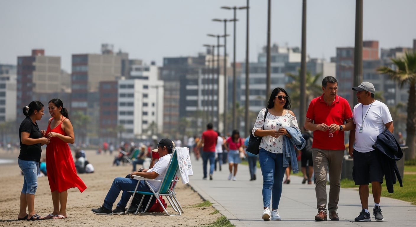 Temperatura en Lima llegó a 28,8 °C el 23 de agosto y rompió un récord que se mantenía desde 1997