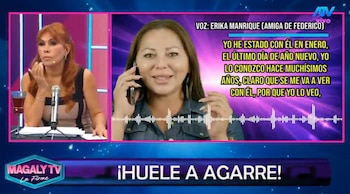 Erika Manrique rompe el silencio sobre su gran amistad con Federico Salazar. Captura: Magaly TV La Firme.