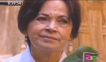 Ofelia Lazo interpretó a la madre de Isabella Maldini. (Foto: América TV)