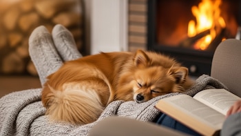 ¿Tu mascota duerme a tus pies? la IA explica qué significa este comportamiento