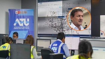 El alcalde cuestiona los resultados de la ATU frente a la congestión, informalidad y desorden vehicular - Créditos: Andina/Vidal Tarqui.