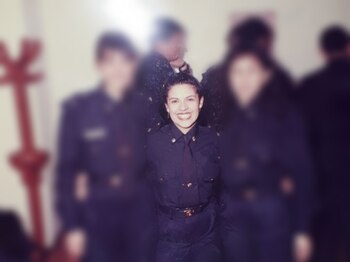 Martínez durante su promoción como