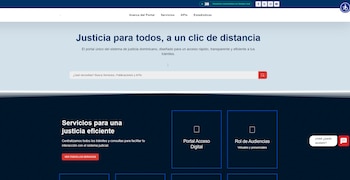 Los casos civiles lideran la recepción digital en Santiago, con el 90% por la plataforma judicial.