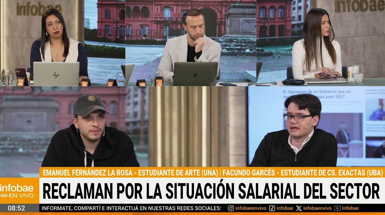 La falta de financiamiento y la caída salarial ya afectan la cursada, con paros, interrupciones de clases y pérdida de calidad académica en las universidades públicas (Captura de video)