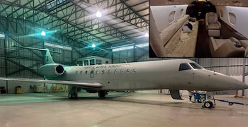 El Gobierno asegura que la aeronave se encuentra en buen estado. (FOTO:Colón al día)