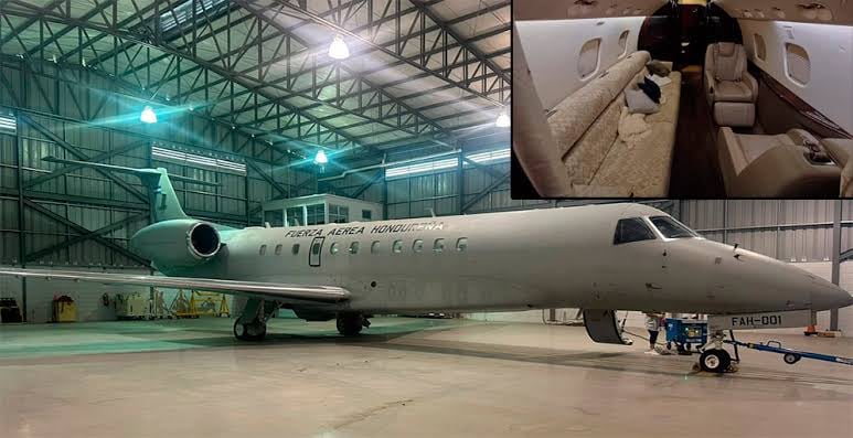El Gobierno asegura que la aeronave se encuentra en buen estado. (FOTO:Colón al día)