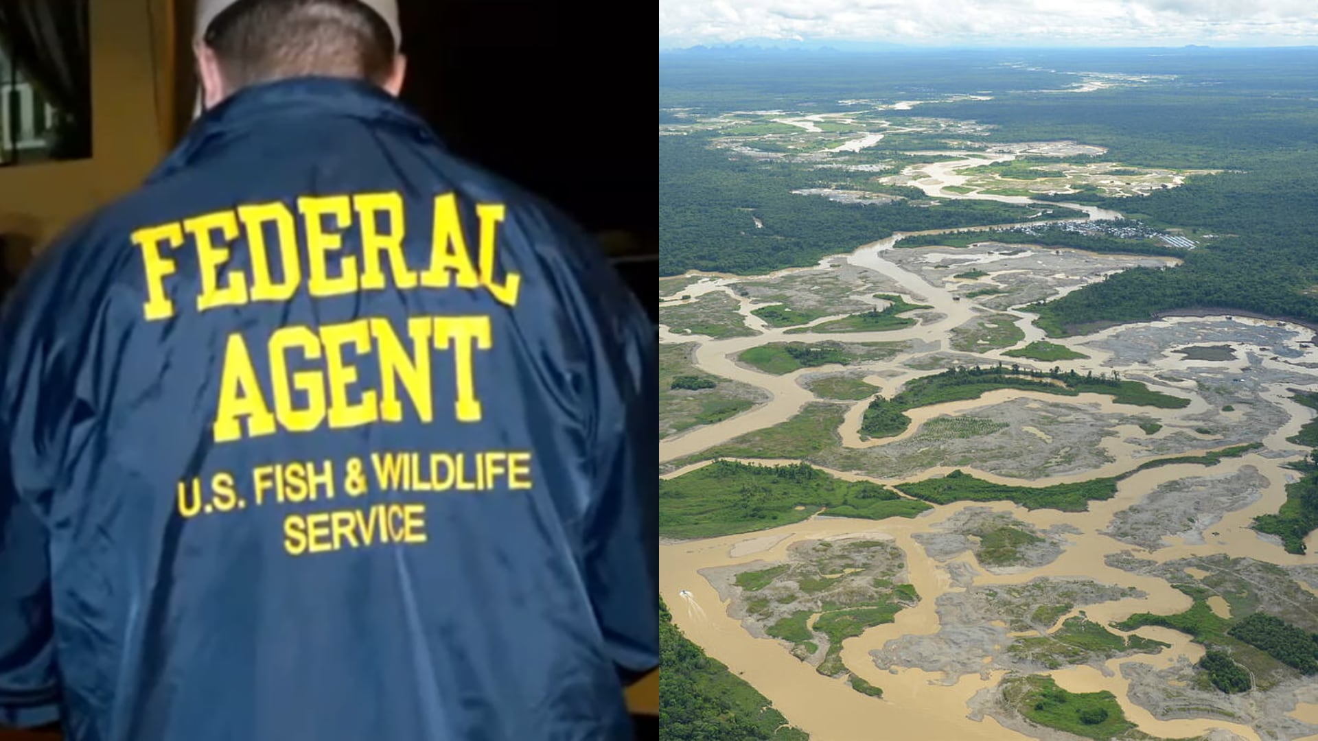 Un agente del Servicio de Pesca y Vida Silvestre de Estados Unidos participa en el operativo contra la red de minería ilegal en la Amazonía peruana. (Panorama)