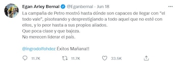 Trino de Egan Bernal en