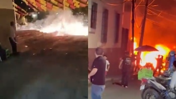 Fuerte explosión en fiestas patronales de Amatitán, Jalisco, deja varios heridos