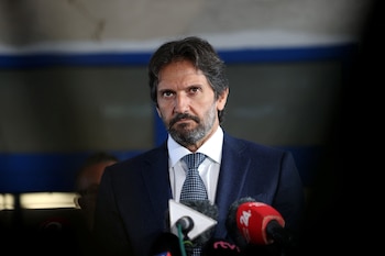 El Ministro de Defensa eslovaco,