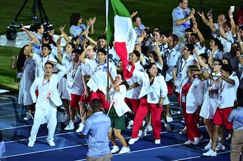 Primera selección en aparecer en la inauguración de Santo Domingo 2026