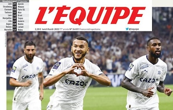 Luis Suárez porta de L'Equipe
