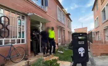 La Policía capturó en Soacha a alias Alex en un operativo con la Fiscalía y autoridades de Estados Unidos - crédito Dijín