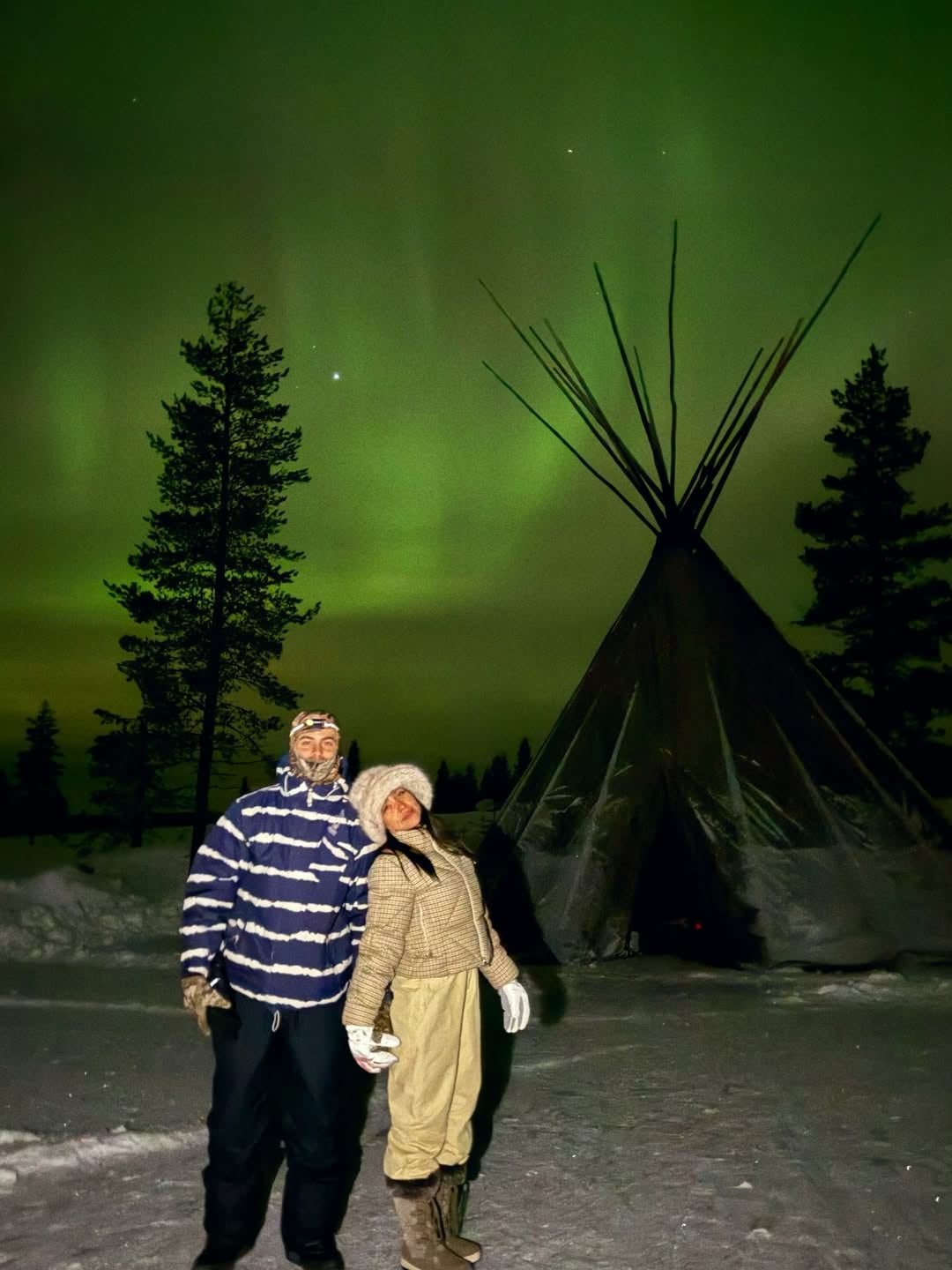 En medio de sus días en Finlandia, la pareja aprovechó para cumplir metas y experiencias (Instagram)