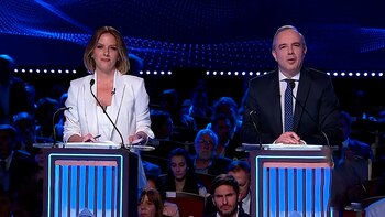 Soledad Larghi y Sergio Roulier