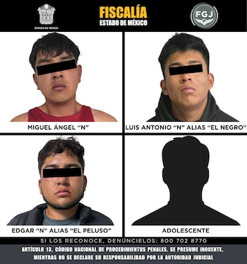 Los cuatro detenidos hasta el