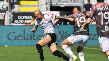 Gianluca Lapadula apareció en la goleada de Spezia contra Sudtirol. - Crédito: Calcio Spezia