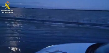 Desbordamiento del arroyo del Guadalquivir.